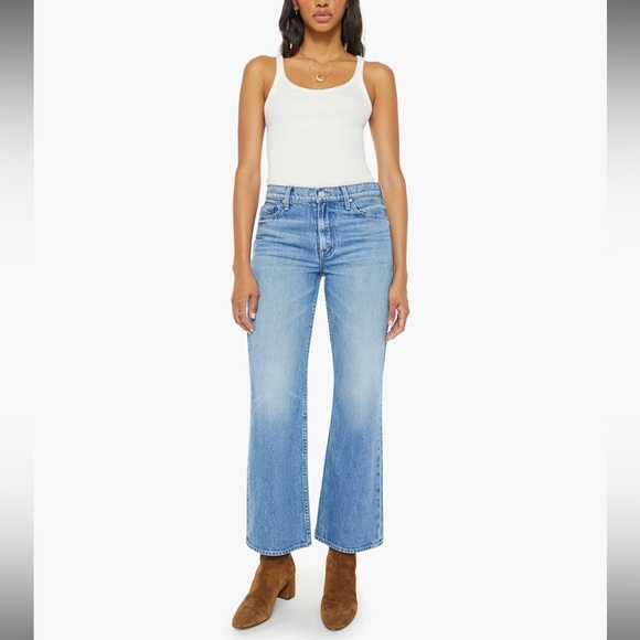 MOTHER Denim - MOTHER denim jeans The Bookie flood in color Deans List 31